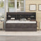 Twin Size Wooden Captain Bed With Storage Drawers And Trundle