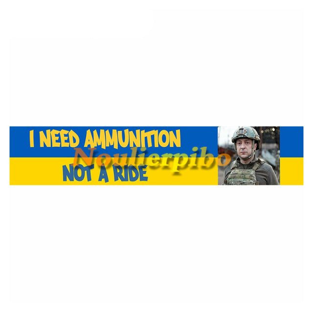 Ukraine Flag Car Sticker Vinyl Decal For Cars And Trucks