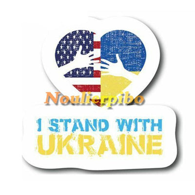 Ukraine Flag Car Sticker Vinyl Decal For Cars And Trucks