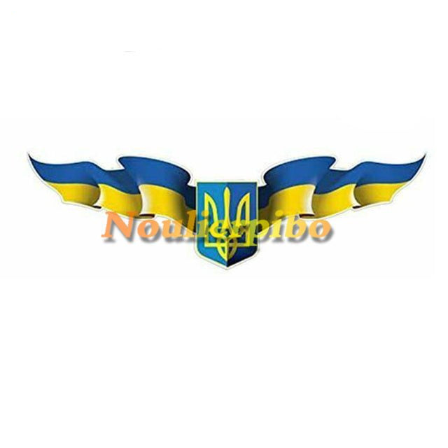 Ukraine Flag Car Sticker Vinyl Decal For Cars And Trucks