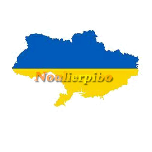 Ukraine Flag Car Sticker Vinyl Decal For Cars And Trucks