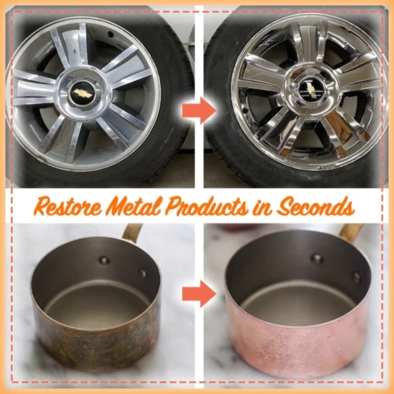 Metal Polish Cream For Shine And Surface Restoration