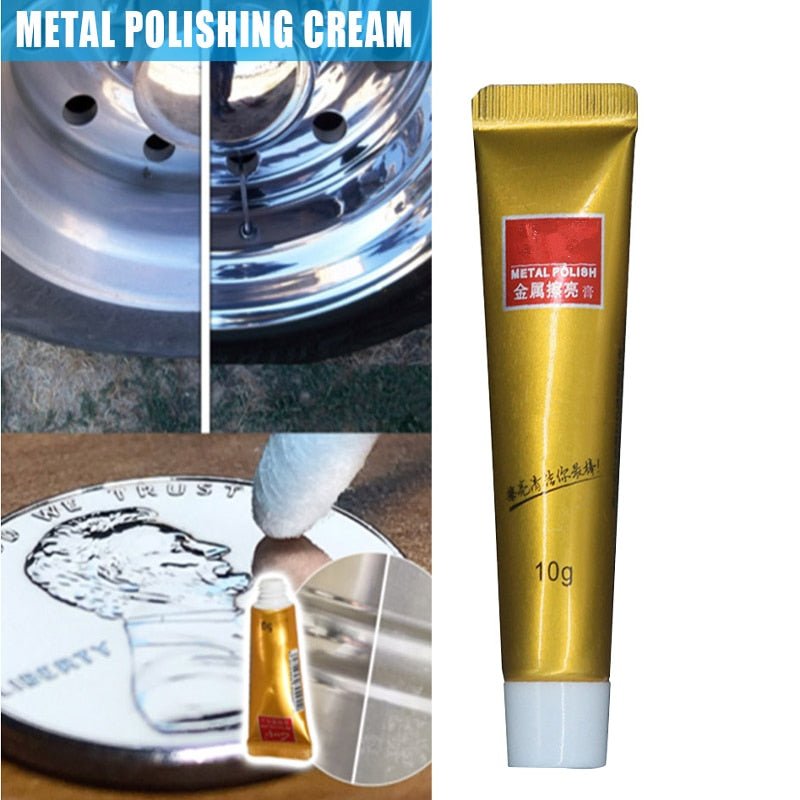 Metal Polish Cream For Shine And Surface Restoration