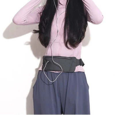 Waterproof Running Belt Ultra Thin Secure Invisible Sports Waist Bag