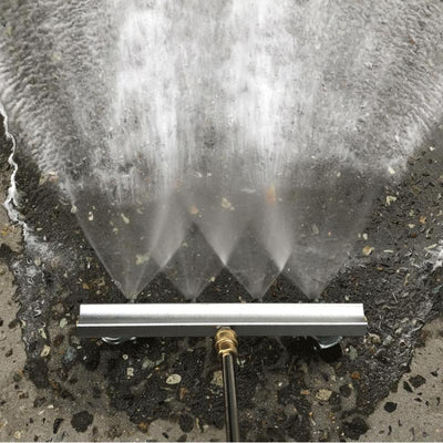 Undercarriage Pressure Washer Attachment With Swivel Wheels For Easy Cleaning
