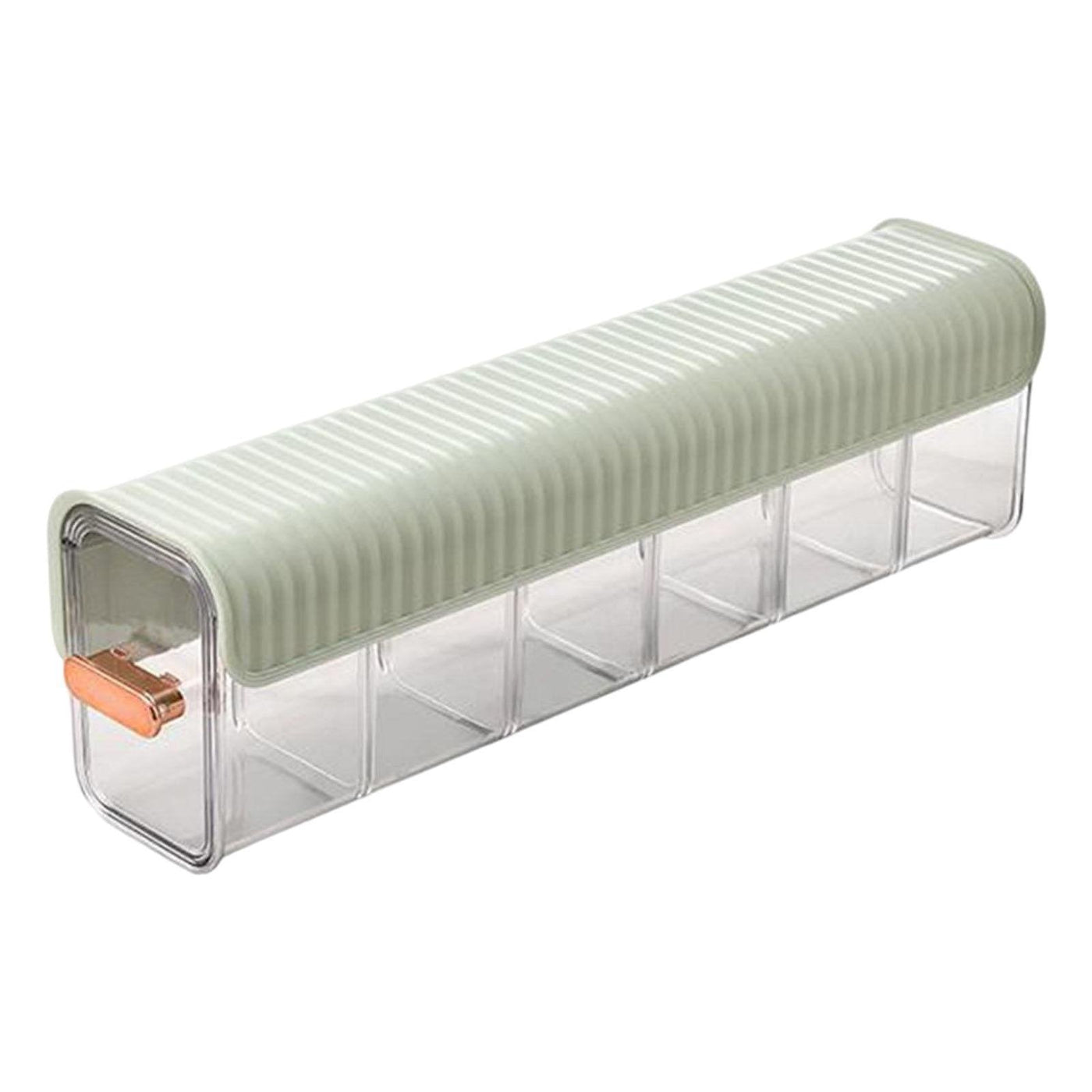 Underwear Organizer 6-Grid Transparent Wall Mounted Storage Box