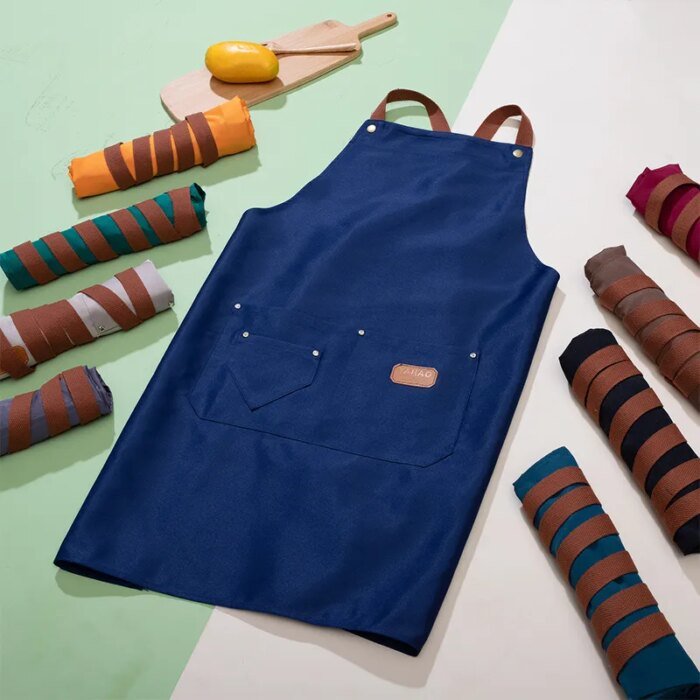 Kitchen Chef Work Apron For Grill Restaurant Bar Cafes Studios