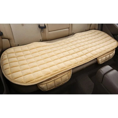 Anti-Slip Car Seat Pad Cushioned Warm Breathable Cover With Pocket