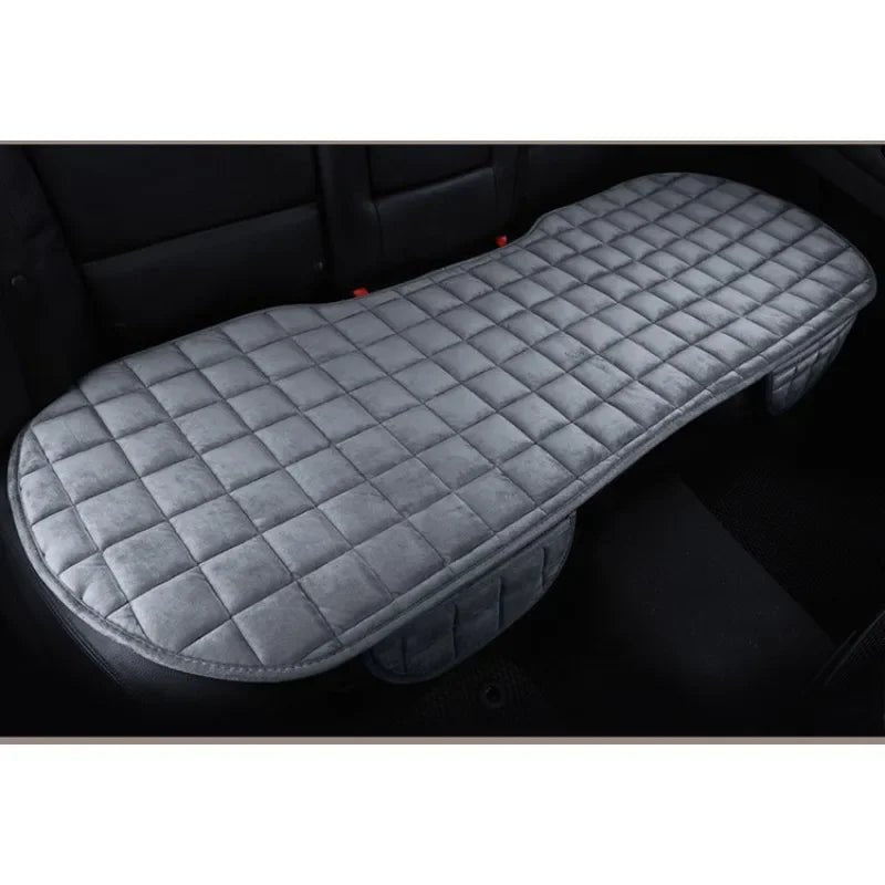 Anti-Slip Car Seat Pad Cushioned Warm Breathable Cover With Pocket