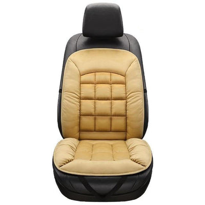 Heated Car Seat Cushion Plush Warm Universal Interior Pad