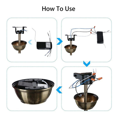 Universal Ceiling Fan Remote Control For Easy Operation