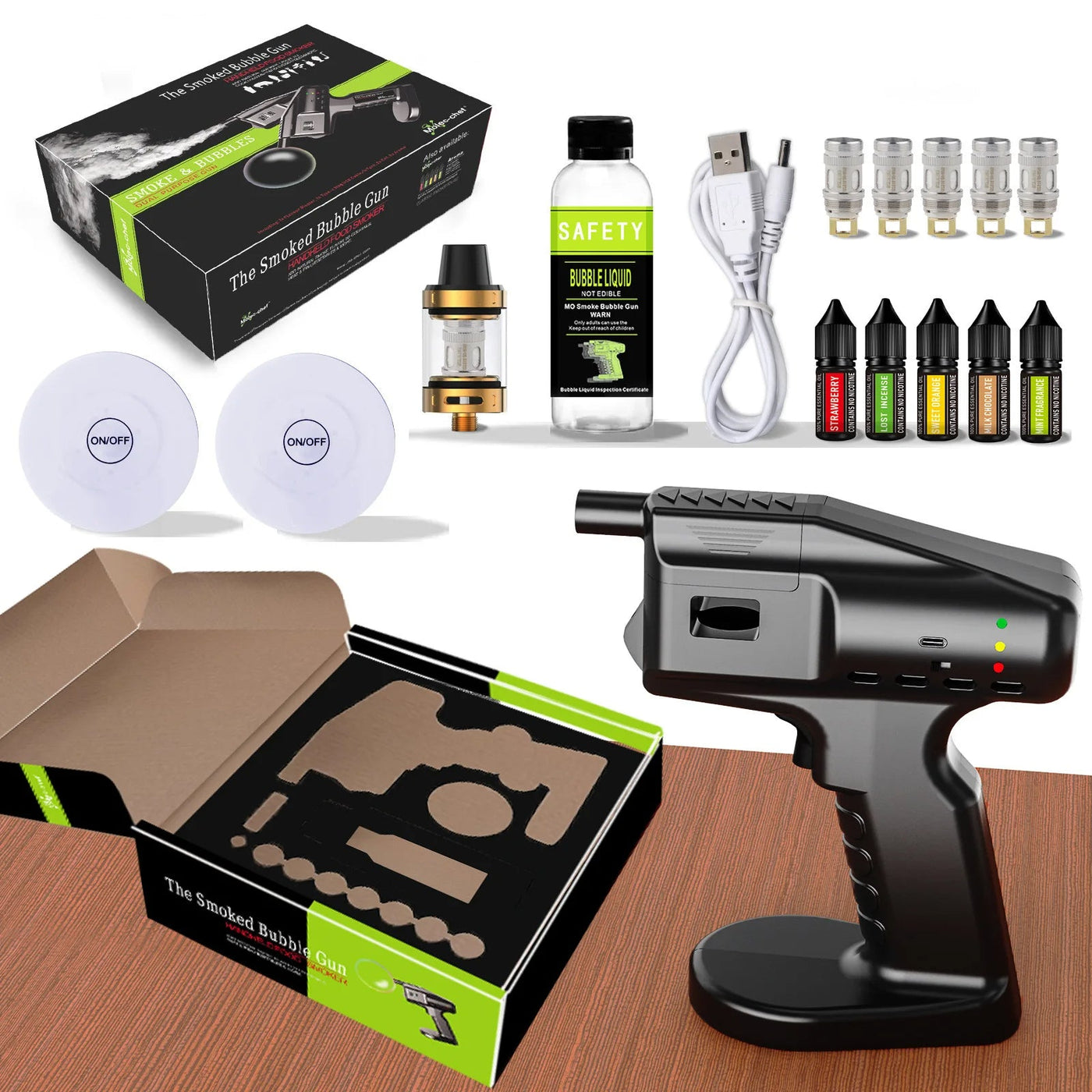 Smoke Gun Cocktail Kit For Infusing Cocktails Herbs And Foods