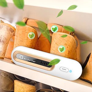 USB Air Purifier Odor Remover For Home Car Fridge Pet Areas