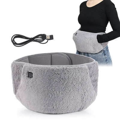 USB Electric Heating Belt For Waist Lumbar Abdominal Pain Relief