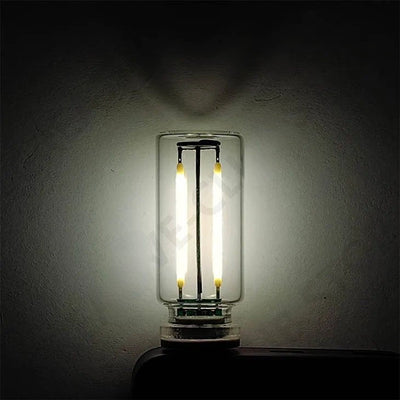 USB Touch-Control Incandescent Lamp Set Of 2 Warm Filament Bulbs 5V