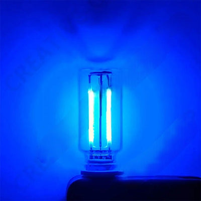 USB Touch-Control Incandescent Lamp Set Of 2 Warm Filament Bulbs 5V