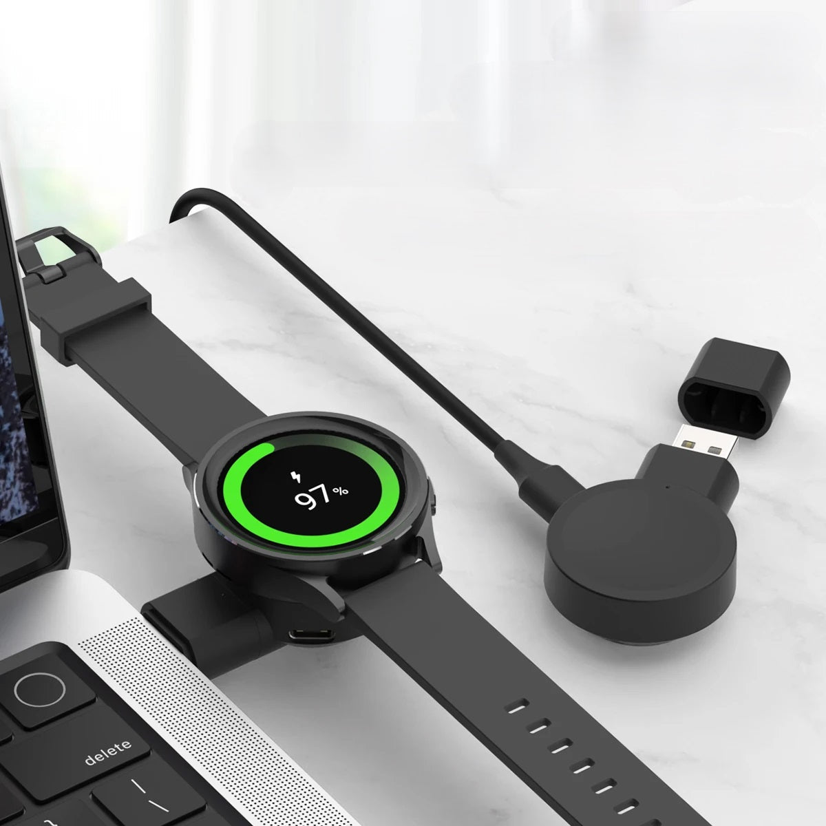 Samsung Galaxy Watch Wireless Charger USB Dock Charging Stand