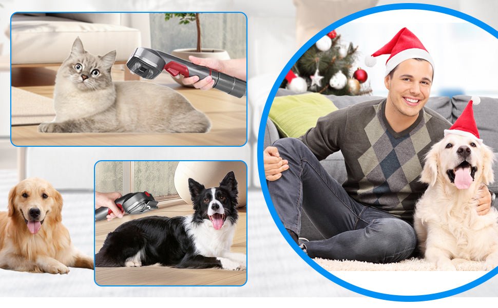 Vacuum Attachment For Pet Grooming Dog Brush Hair Removal Tool