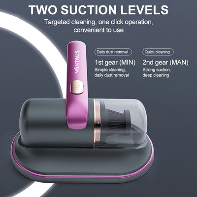 Handheld Cordless Mattress Vacuum Cleaner For Dust Mite Removal