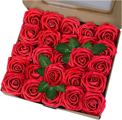 Valentine's Rose Bliss Artificial Rose Set For Wedding Party Decor