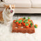 Vegetable Chew Pet Toy Durable Interactive Farm Design