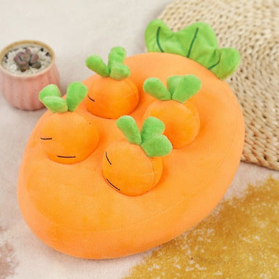 Vegetable Chew Pet Toy Durable Interactive Farm Design