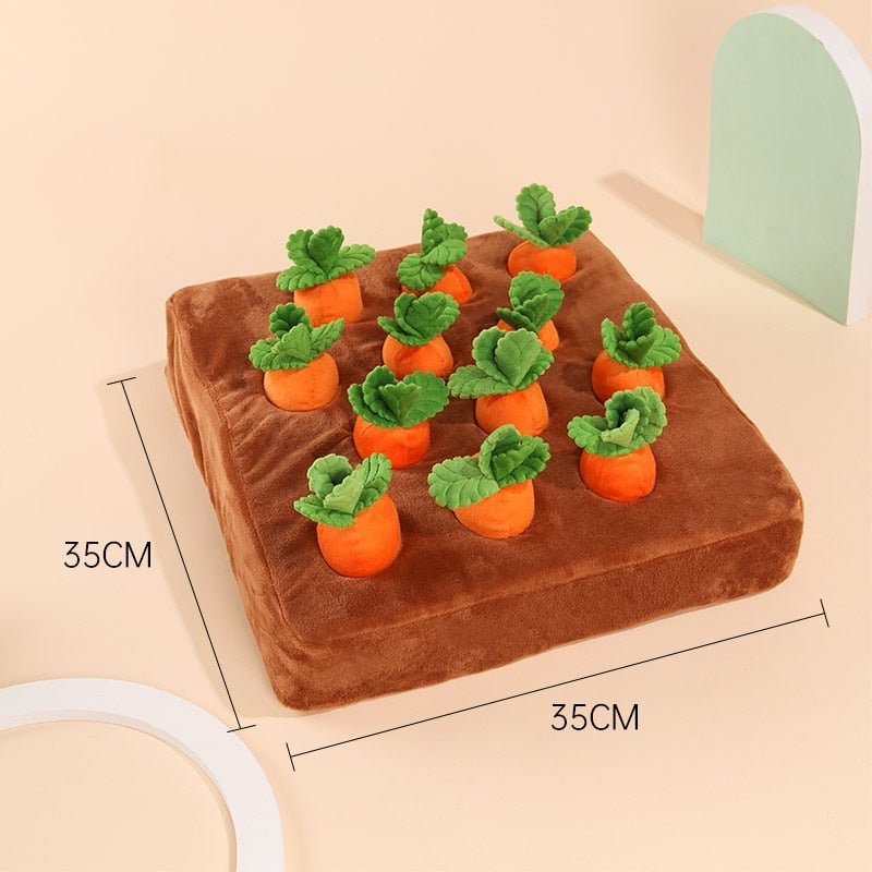 Vegetable Chew Pet Toy Durable Interactive Farm Design