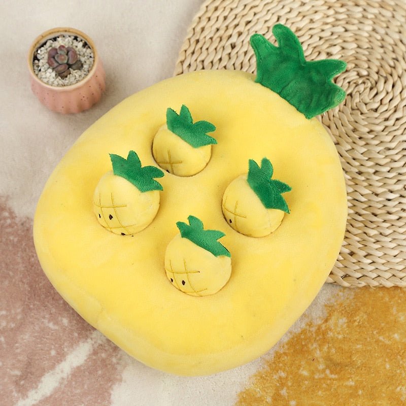Vegetable Chew Pet Toy Durable Interactive Farm Design