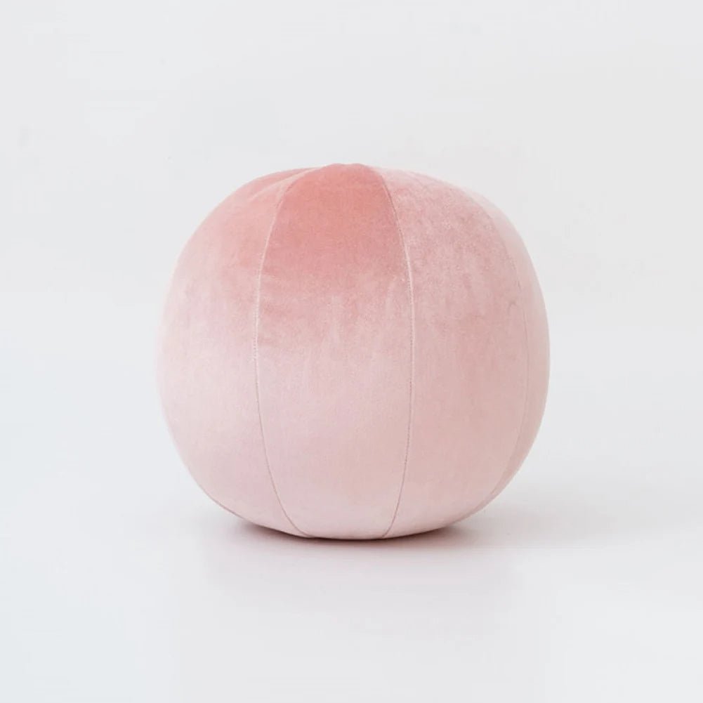 Velvet Plush Ball Pillow Soft Cozy Decorative Floor Pillow For Sofa