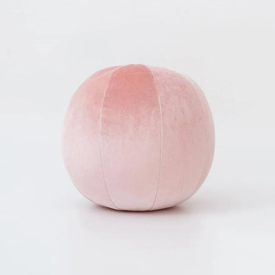 Velvet Plush Ball Pillow Soft Cozy Decorative Floor Pillow For Sofa