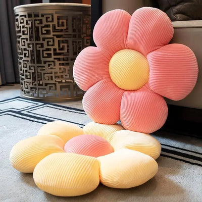 Plush Daisy Flower Pillow Soft Petal Cushion Toy For Girls And Babies