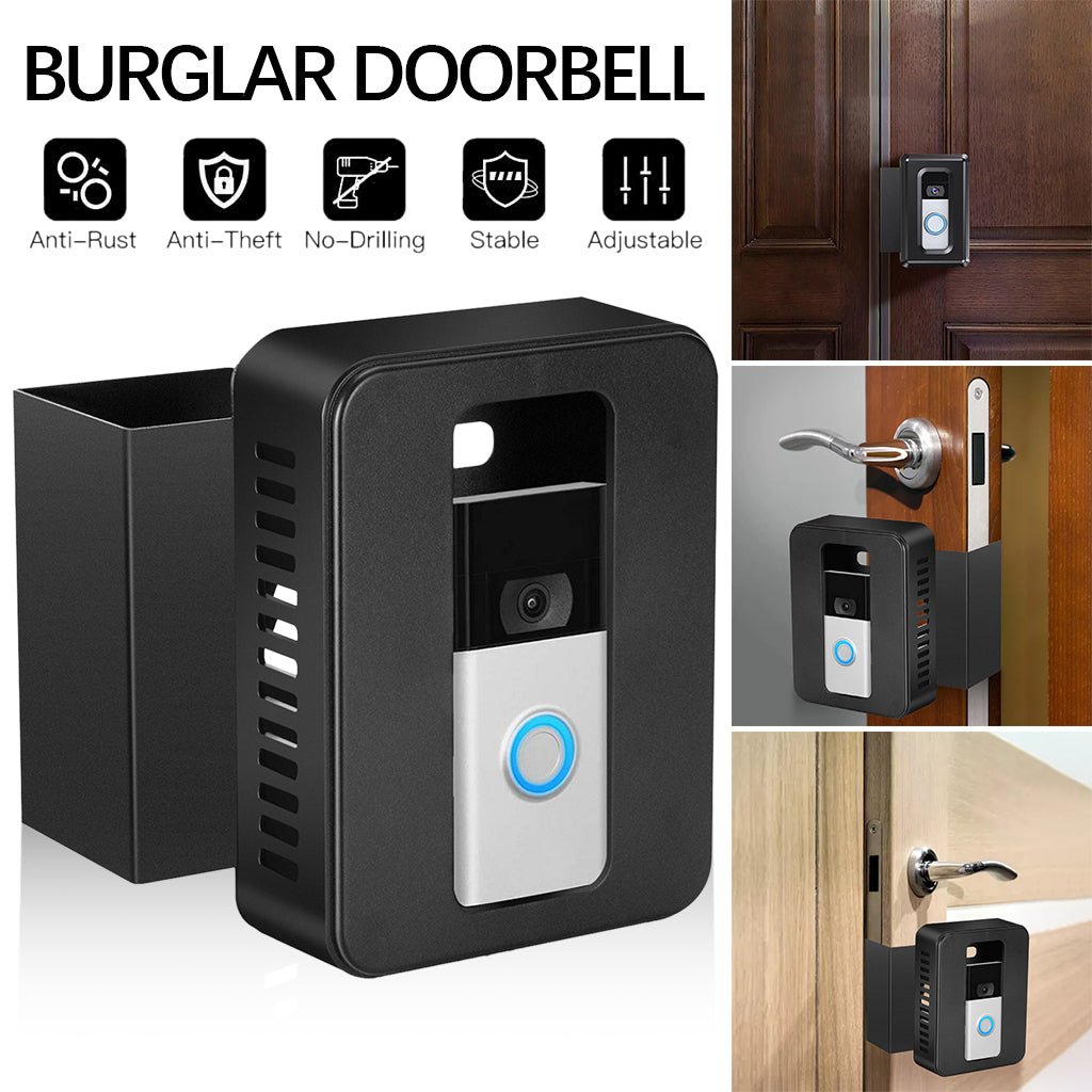 Video Doorbell Door Mount Adjustable Secure Installation Bracket