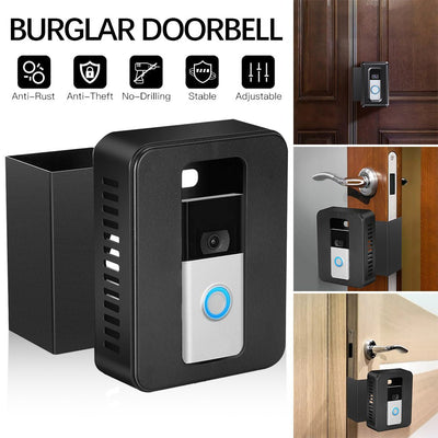 Video Doorbell Door Mount Adjustable Secure Installation Bracket