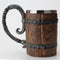 Viking Tavern Mug Rustic Ceramic Drinking Cup For Home Use