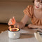 Volcano Aroma Diffuser Humidifier With Flame Effect For Bedroom Spa
