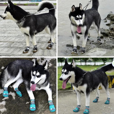 Waterproof Dog Shoes Protectors For Outdoor Paw Safety And Comfort