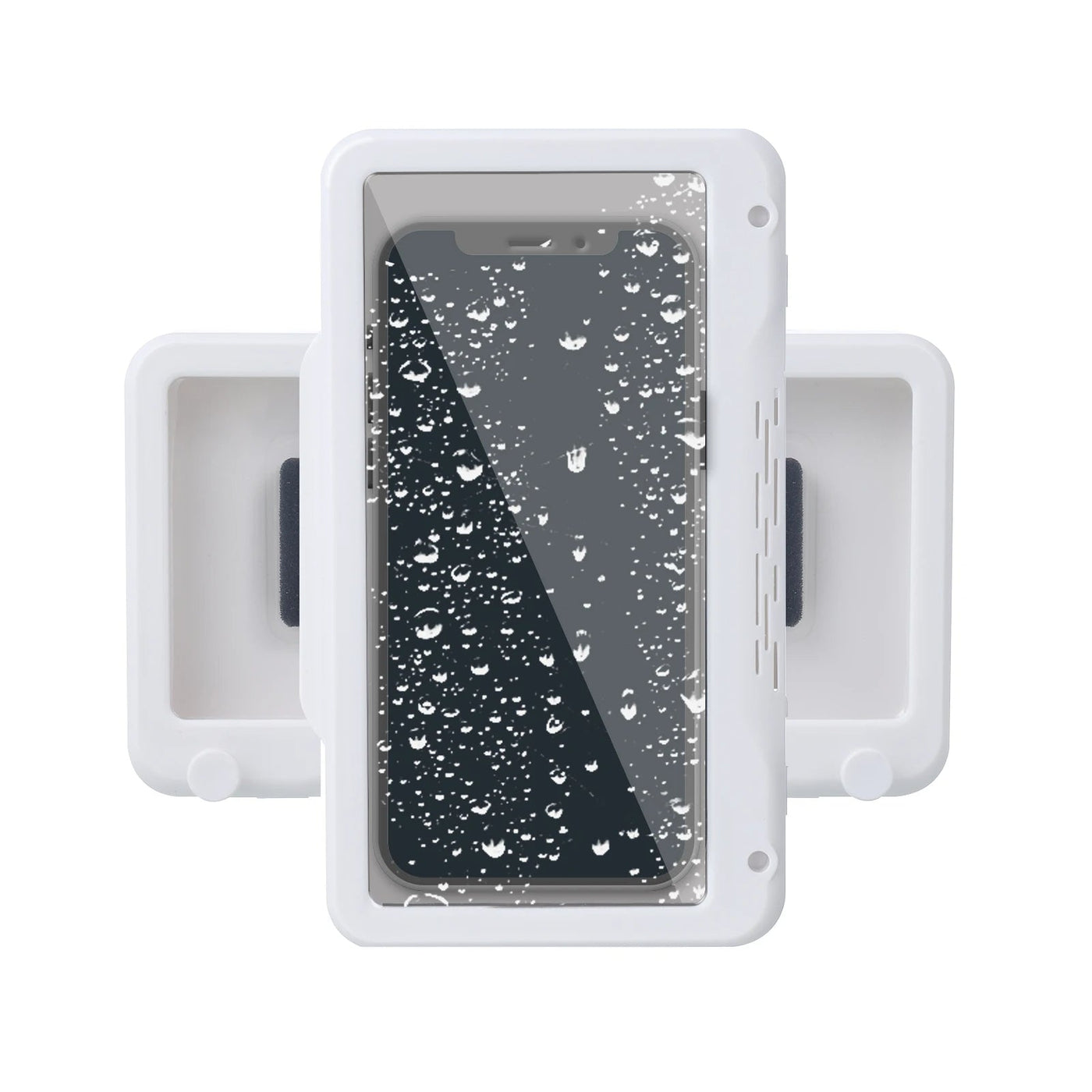 Waterproof Shower Phone Holder With 360 Degree Rotation And Anti Fog Case