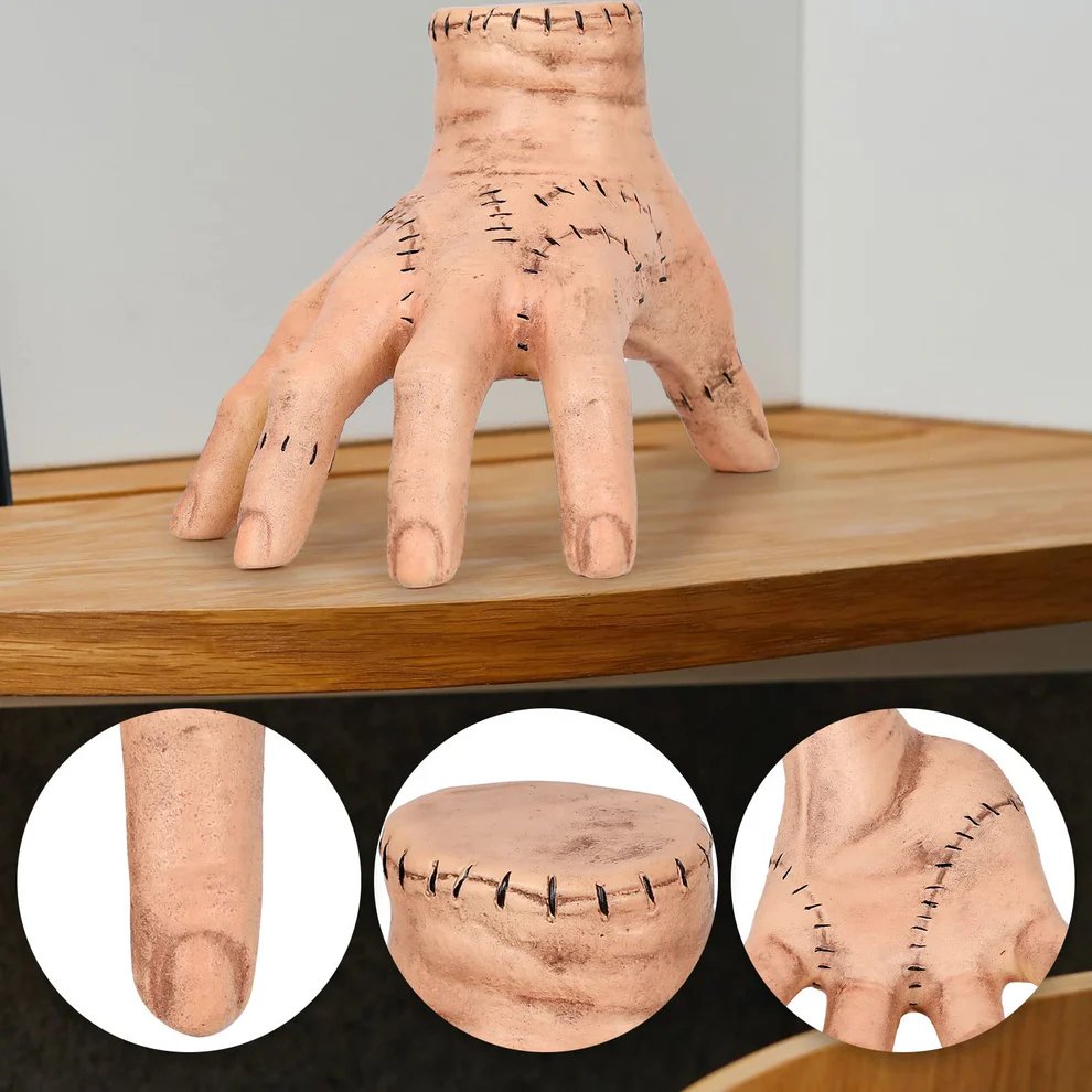 Wednesday Thing Hand Prop Halloween Cosplay Decoration Toy