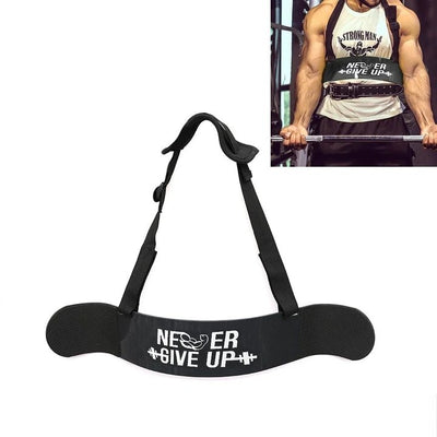 Weight Lifting Arm Blaster For Effective Biceps And Triceps Training