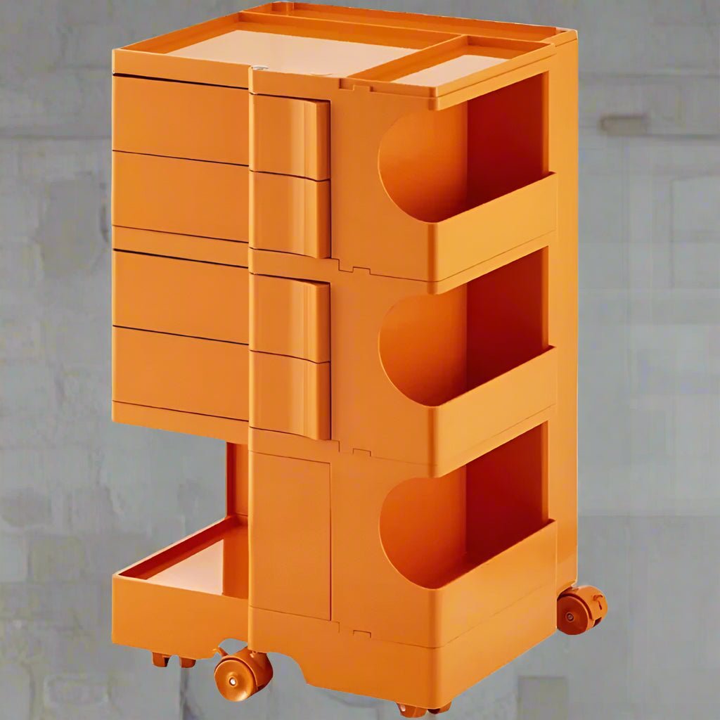 Wheeled Storage Cabinet Industrial Organizer For Salon Kitchen Medical Use