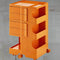 Wheeled Storage Cabinet Industrial Organizer For Salon Kitchen Medical Use