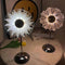 Windmill Sunflower LED Crystal Table Lamp Decorative Bedside Light