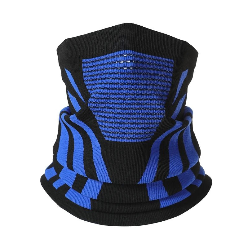 Thermal Knitted Bandana Mask Windproof Breathable Warm Neck Warmer
