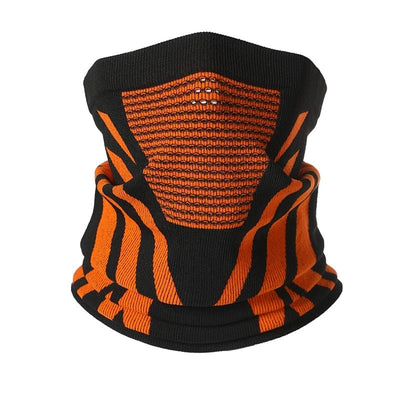 Thermal Knitted Bandana Mask Windproof Breathable Warm Neck Warmer
