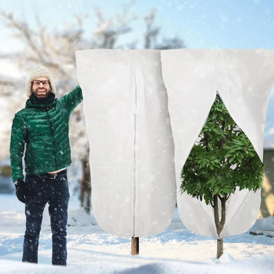 Winter Plant Frost Protection Cover For Shrubs Trees Insulation