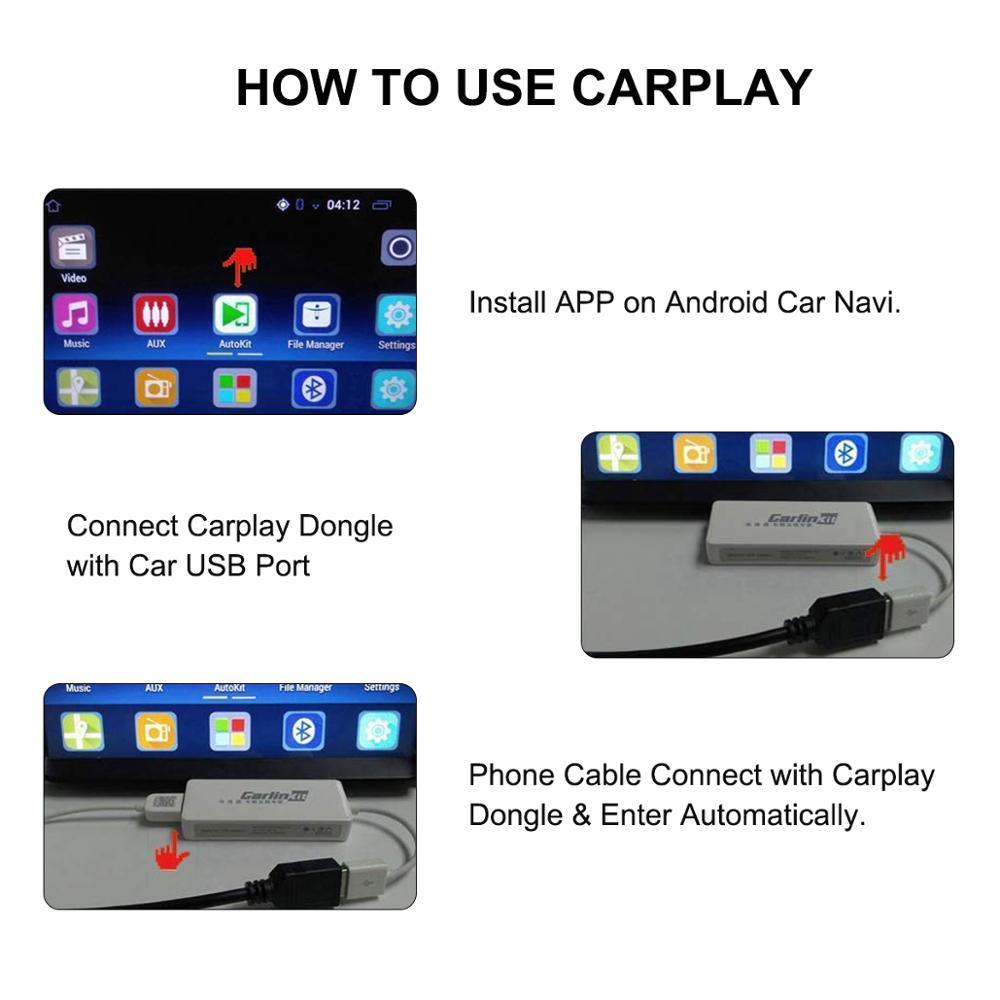 Wireless CarPlay Dongle Adapter For Easy Car Smartphone Integration