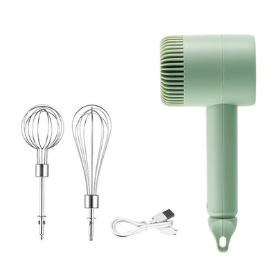 Wireless Electric Hand Mixer Cordless 3 Speeds For Baking Cooking