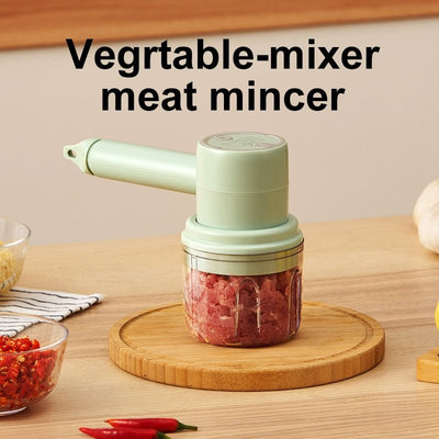 Wireless Electric Hand Mixer Cordless 3 Speeds For Baking Cooking