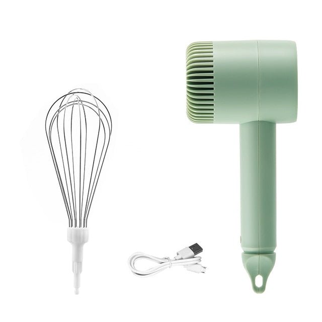 Wireless Electric Hand Mixer Cordless 3 Speeds For Baking Cooking