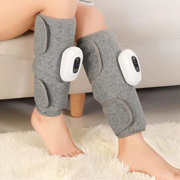 Wireless Electric Leg Massager With Rechargeable Air Compression Therapy